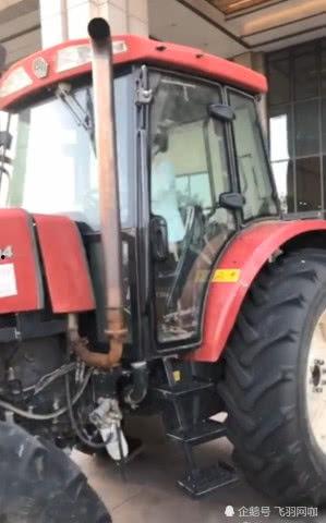 蒙城网红拖拉机图片,田间地头的时尚新宠