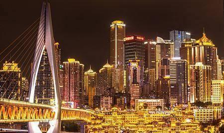 重庆网红景点打卡洪崖洞,重庆夜景打卡圣地，巴渝文化新地标